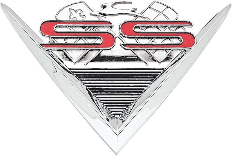 Impala SS Logo - 1961 All Makes All Models Parts | CM2126 | 1961 Impala SS V Trunk Lid