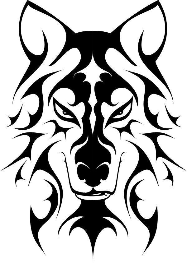 Tribal Wolf Logo - wolf logo - Google'da Ara | logo | Wolf, Wolf tattoos, Tattoos