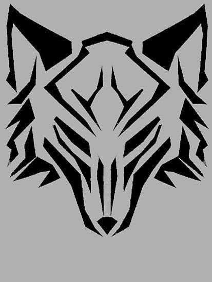 Tribal Wolf Logo - Tribal Wolf