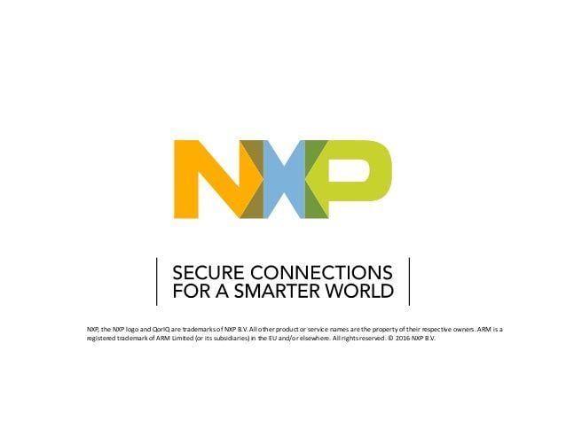 NXP Semiconductor Logo - Summit 16: ARM Mini-Summit - NXP QorIQ NFV Solutions - NXP Semiconduc…