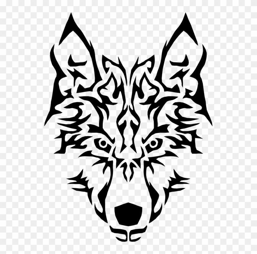 Tribal Wolf Logo - Tribal Wolf Logo Image For Hip Flask Engraving - Snow Wolf Mod Logo ...