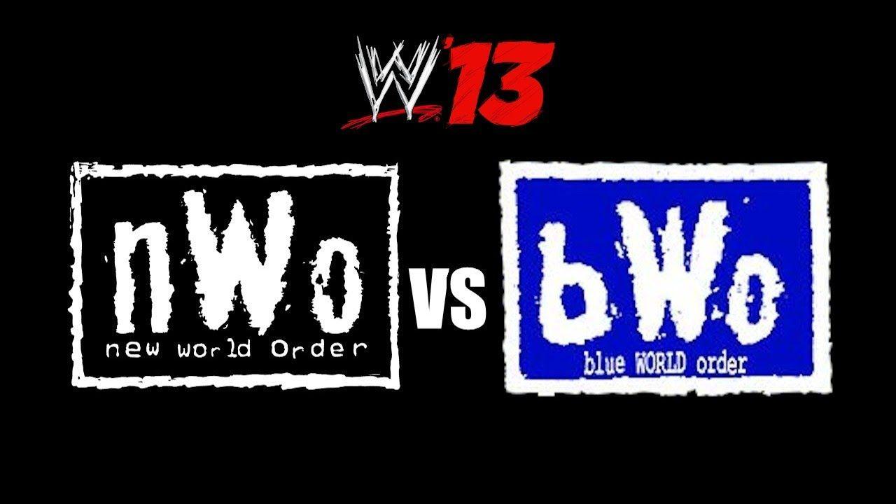 Blue World Order Logo - WWE 13 - Faction Wars: nWo vs bWo (New World Order vs Blue World ...