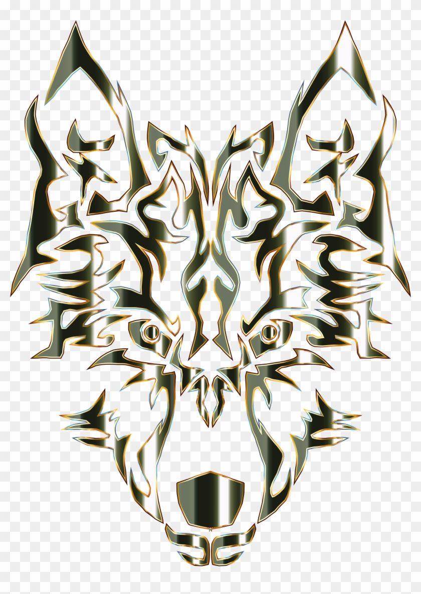Tribal Wolf Logo - Wolf Clipart Tribal Wolf Logo Transparent Background