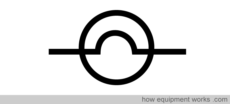 Light Bulb with Orange Circle Logo - Electricity basics explained simply