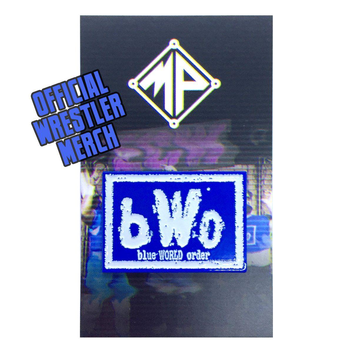 Blue World Order Logo - Blue World Order / Midcard Pins