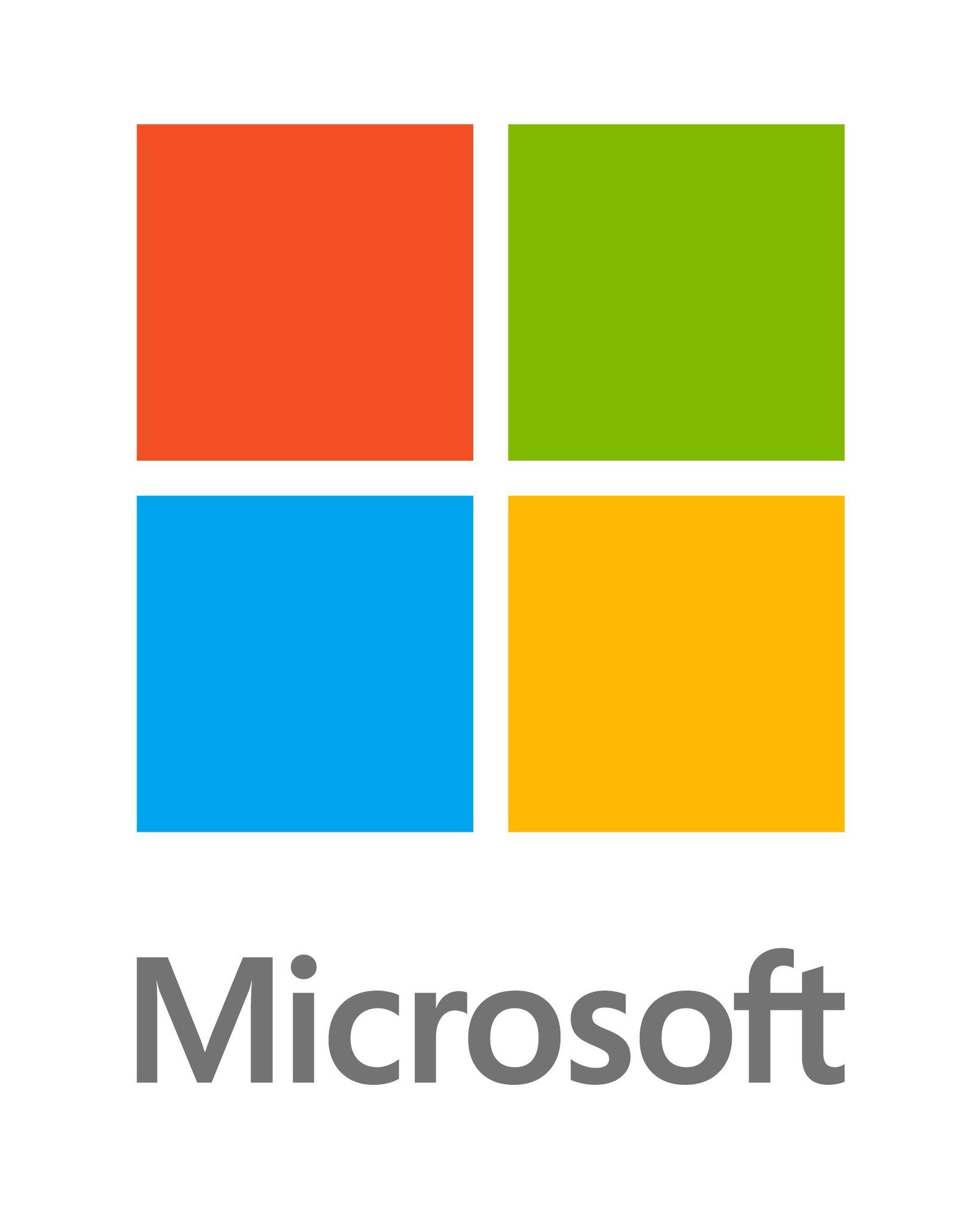 American Computer Technology Company Logo - Microsoft Corporation is an American multinational technology ...