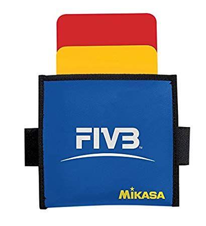 Red and Yellow Volleyball Logo - Amazon.com : Mikasa VK Volleyball Referee Cards, Red Yellow, Size 4