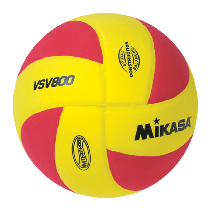 Red and Yellow Volleyball Logo - Mikasa VSV Series Squish Ball Red Yellow [VSV800RY] - $20.95