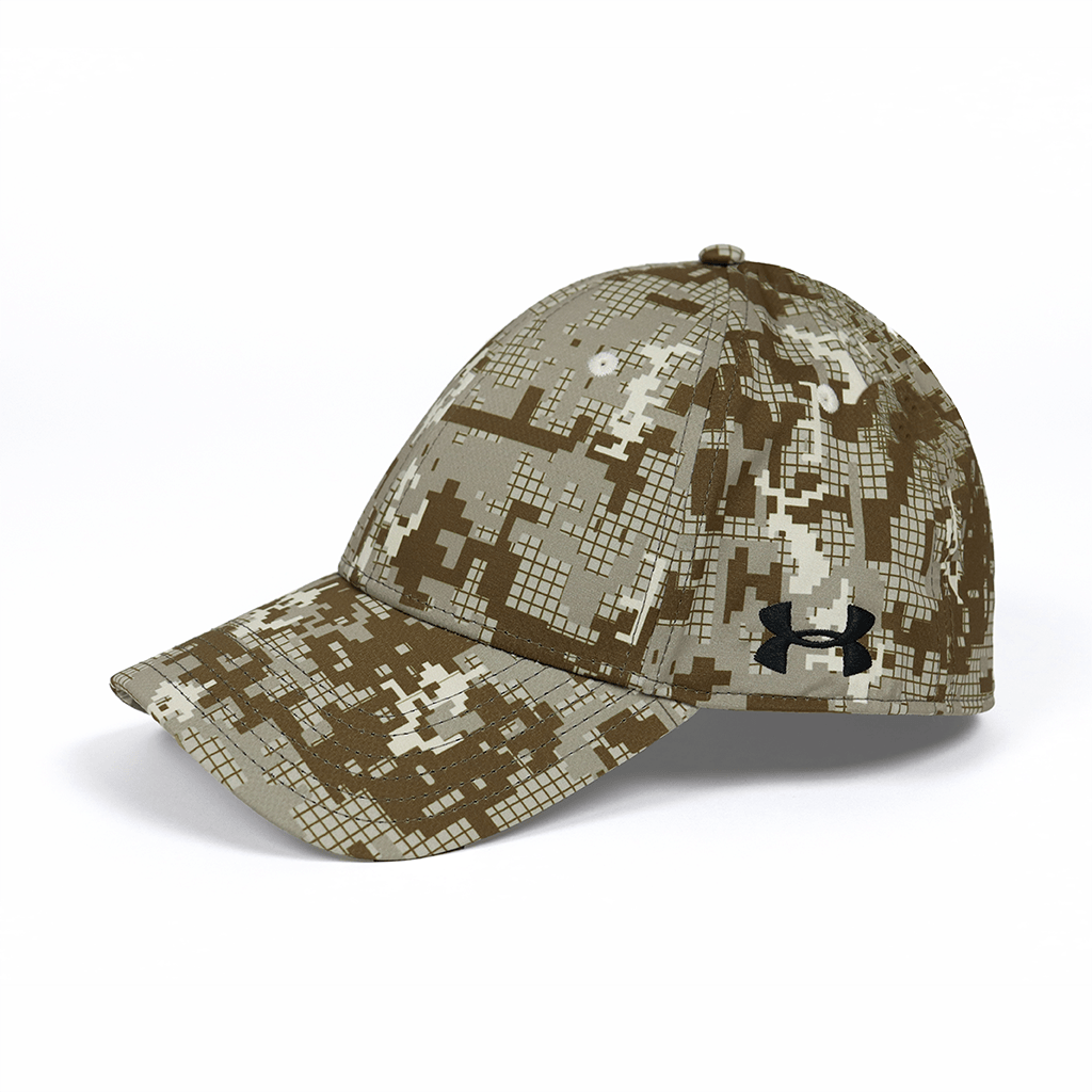 Digital Camo Under Armour Logo - Under Armour Digital Camouflage Curved Bill Cap