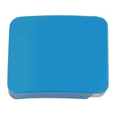 Light Blue Red Orange and Blue Logo - SLIDING TIN with 10g of Extra Strong Mints in Light Blue