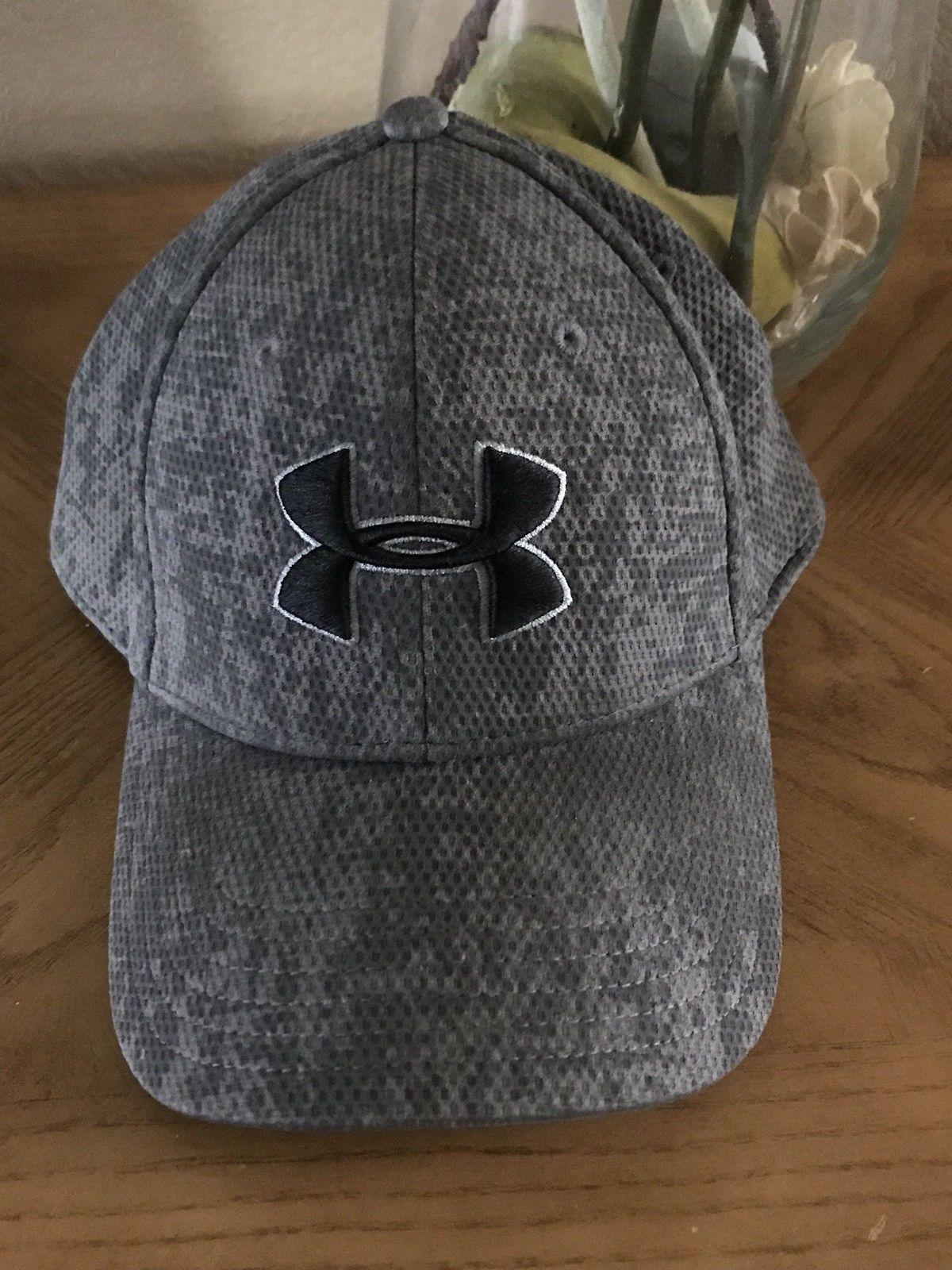 Digital Camo Under Armour Logo - Fitted Under Armour Grey Shaded Digital XL Camo Hat LG / XL Digital