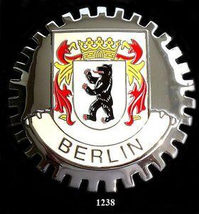Car Grille Logo - GERMAN CAR GRILLE BADGES - GERMANY(BERLIN) | eBay