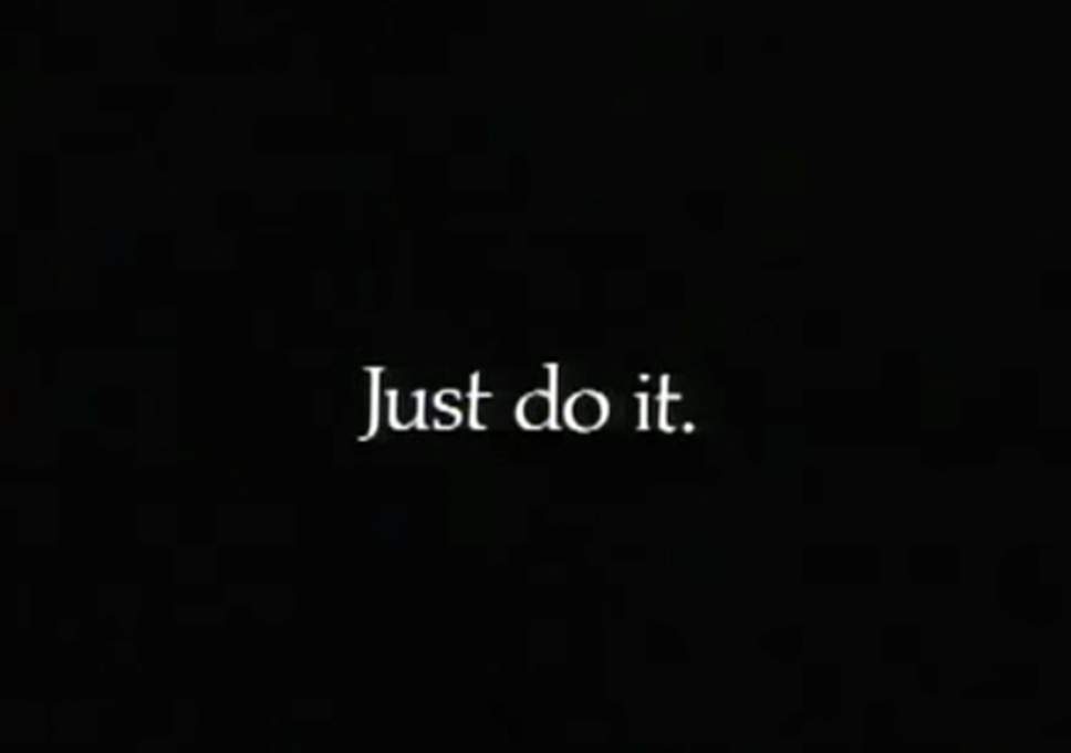 Just Do It Nike Logo - Revealed: Nike's 'Just Do It' slogan was inspired