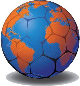 Globe Soccer Ball Logo - Spanning The Weekend Soccer Globe: A Tall Portugese Man, John ...