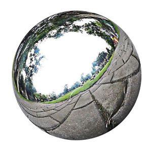 Soccer Ball Globe Logo - Gazing Balls Stainless Steel Hollow Balls Globes Floating Pond Balls