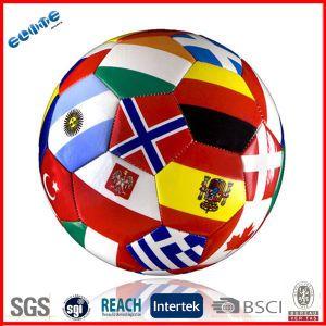 Soccer Ball Globe Logo - China Colorful Soccer Ball World Logo Printed - China Soccer Ball ...