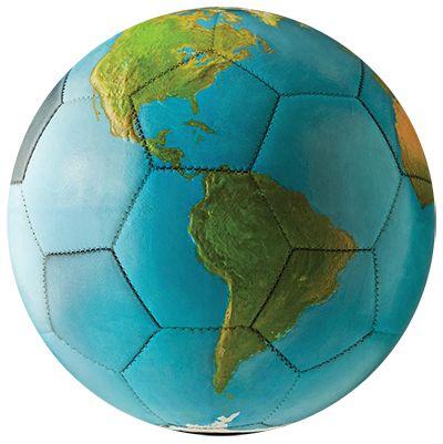 Globe Soccer Ball Logo - soccer-ball-with-globe-composited-onto-it-mike-kemp-images | Beaches ...