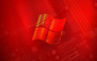 Red Windows Logo - Image: windows logo red bg Desktop Wallpapers