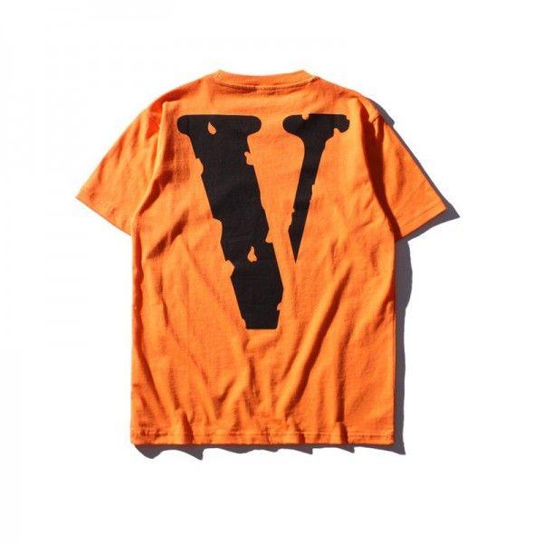 V Clothing Logo - Big V logo Hype brand Crewneck Tee, urban outfitters wave t shirt