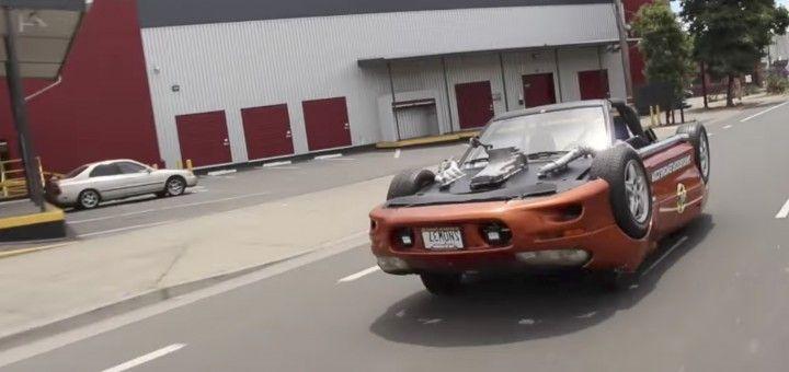 Upside Down Pontiac Logo - Upside Down Camaro Coming To Jay Leno's Garage