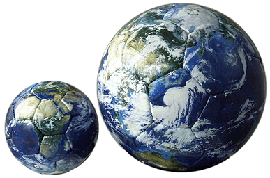 Soccer Ball Globe Logo - 東海大学情報技術センター