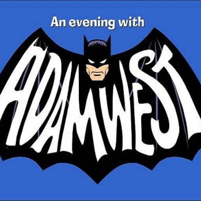 Adam West Bat Logo - An Evening With ADAM WEST