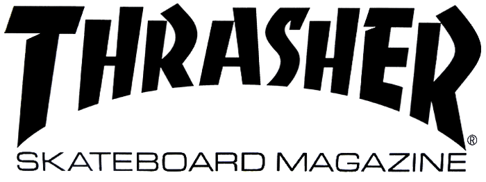 Black and White Skateboards Thrasher Logo - Thrasher Street Wear & Skate Wear