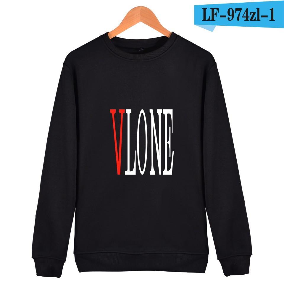 Vlone Brand Logo - VLONE Brand Designer Print Men Sweatshirt And Hoodies VLONE Men O