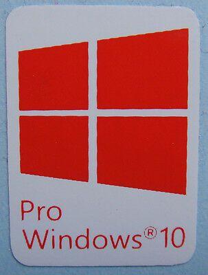 Red Windows Logo - WINDOWS 10 PRO Sticker Logo for laptop desktop PC -Red - $5.95 ...