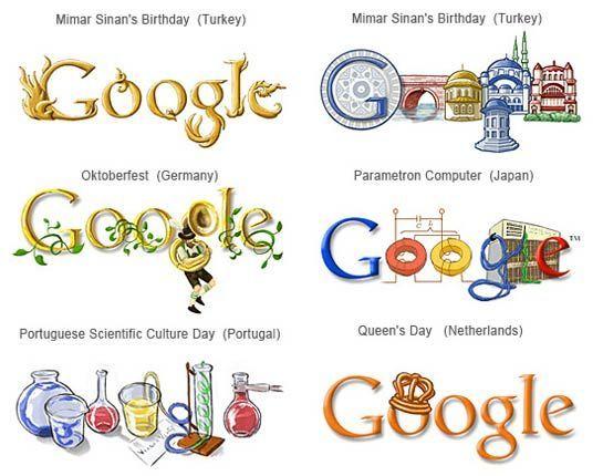 Different Google Logo - Pin by Ayesha 