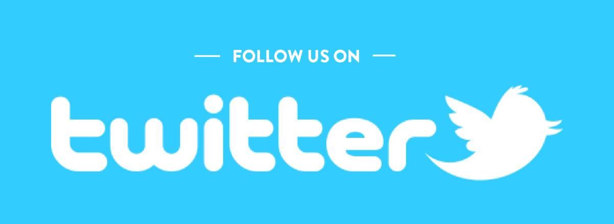 Follow Us On Twitter Logo - follow us on facebook, twitter, and instagram!