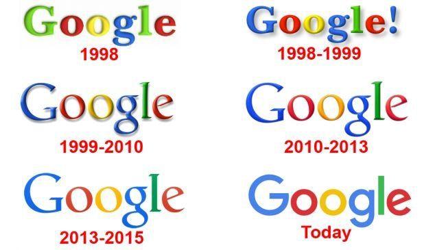 Google's First Logo - How to successfully rebrand: a strategic and tactical guide - 99designs