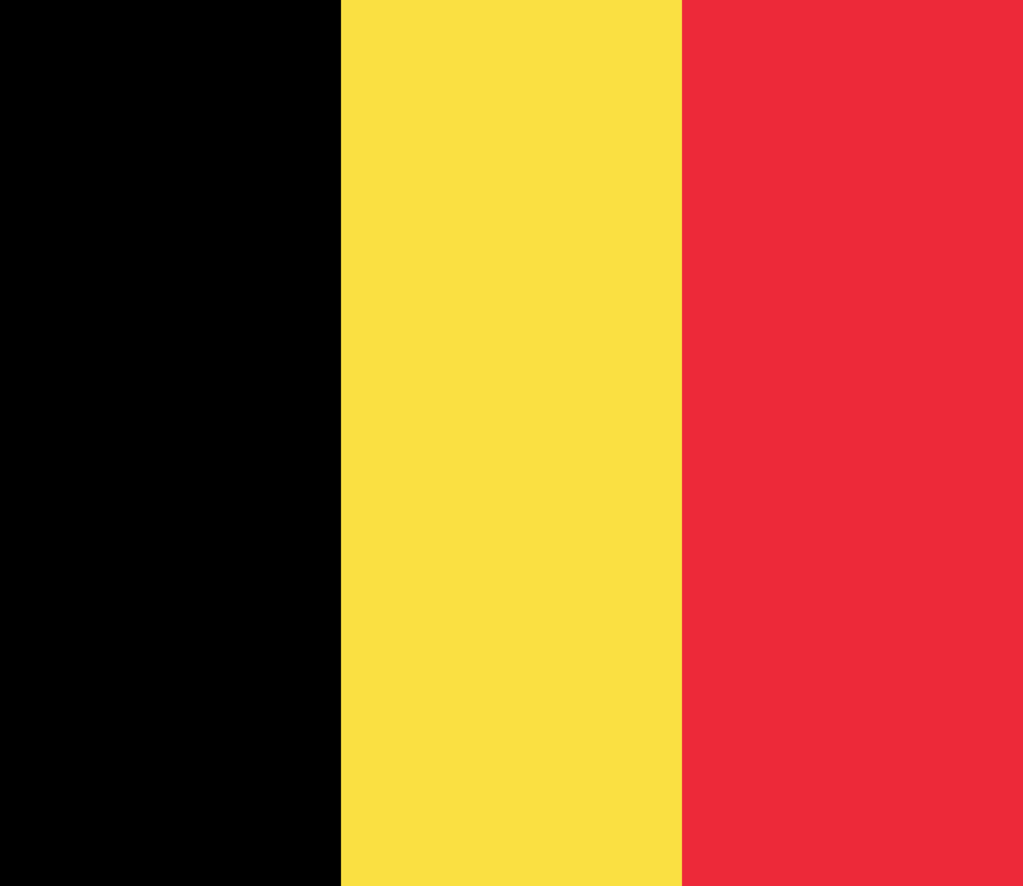 Black N Red and Yellow Logo - Flag of Belgium