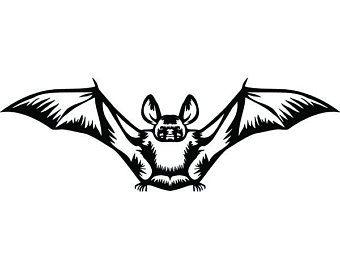 Vampire Bat Face Logo - Vampire bat png | Etsy