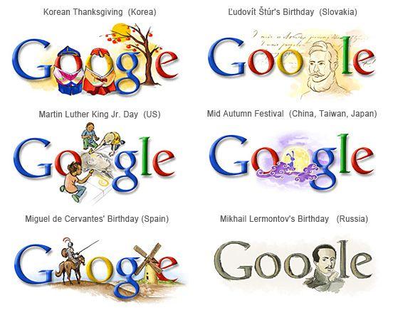 Different Google Logo - Google Doodles from Different Countries You Haven't Seen | The ...