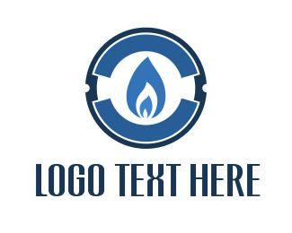 Gas Flame Logo - Gas Logo Maker | BrandCrowd