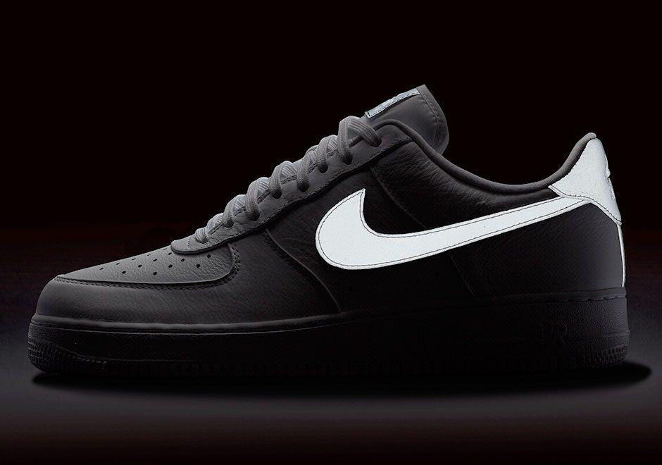 Black and White Air Force Logo - Nike Air Force 1 Low Premium Reflective Swoosh Pack | SneakerNews.com