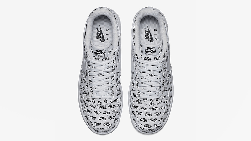 Black and White Air Force Logo - Nike Air Force 1 Low Logos Pack White. AH8462 100. The Sole Supplier