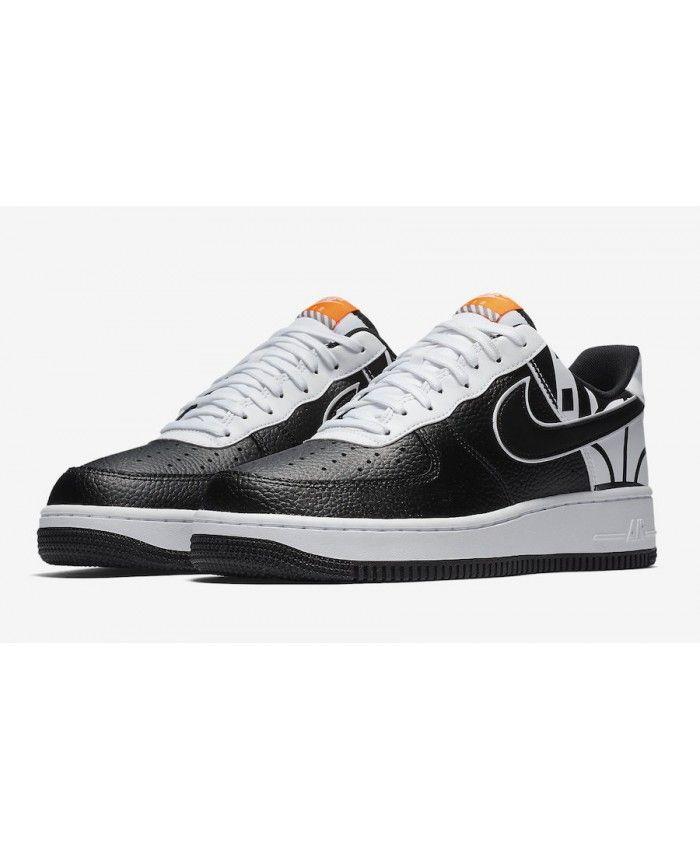 Black Air Force Logo - Original Nike Air Force 1 Low FORCE Logo Pack With Black and White ...