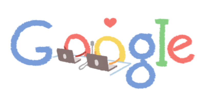 Google Love Logo - Love Quotes & Tech-Themed Valentine's Day Google Logos Help ...