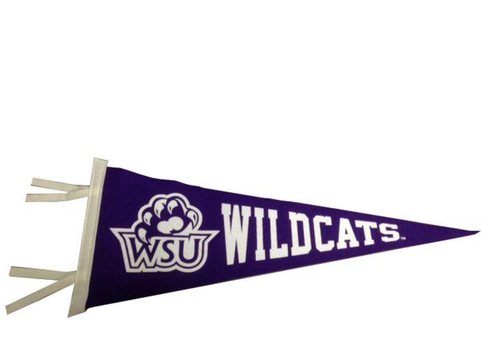 Pennant Systems Logo - Wildcat Store - WSU Wildcats Pennant Flag