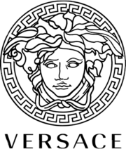 Black and Gold Versace Logo - Versace