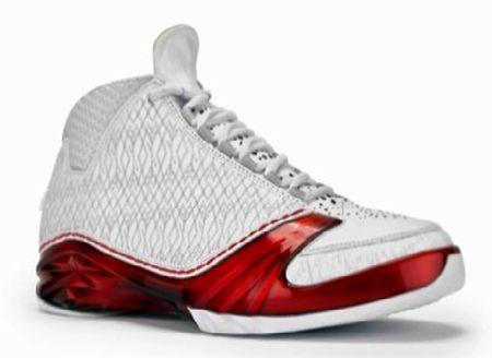 Red Jordan 23 Logo - Air Jordan XX3 (23) White / Varsity Red - Metallic Silver | SneakerFiles