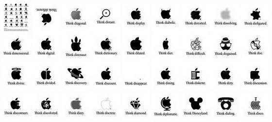 Different Apple Logo - Think different: Apple Logo Transformation by Viktor Hertz | Design Swan