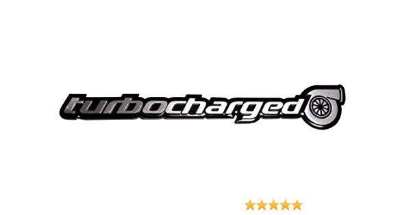 Chevy Cobalt Logo - Amazon.com: ERPART Turbo TURBOCHARGED Aluminum Emblem Badge ...
