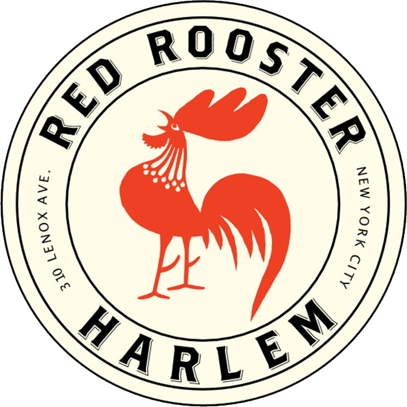 Black and Red Rooster Restaurant Logo - Chef Marcus Samuelsson
