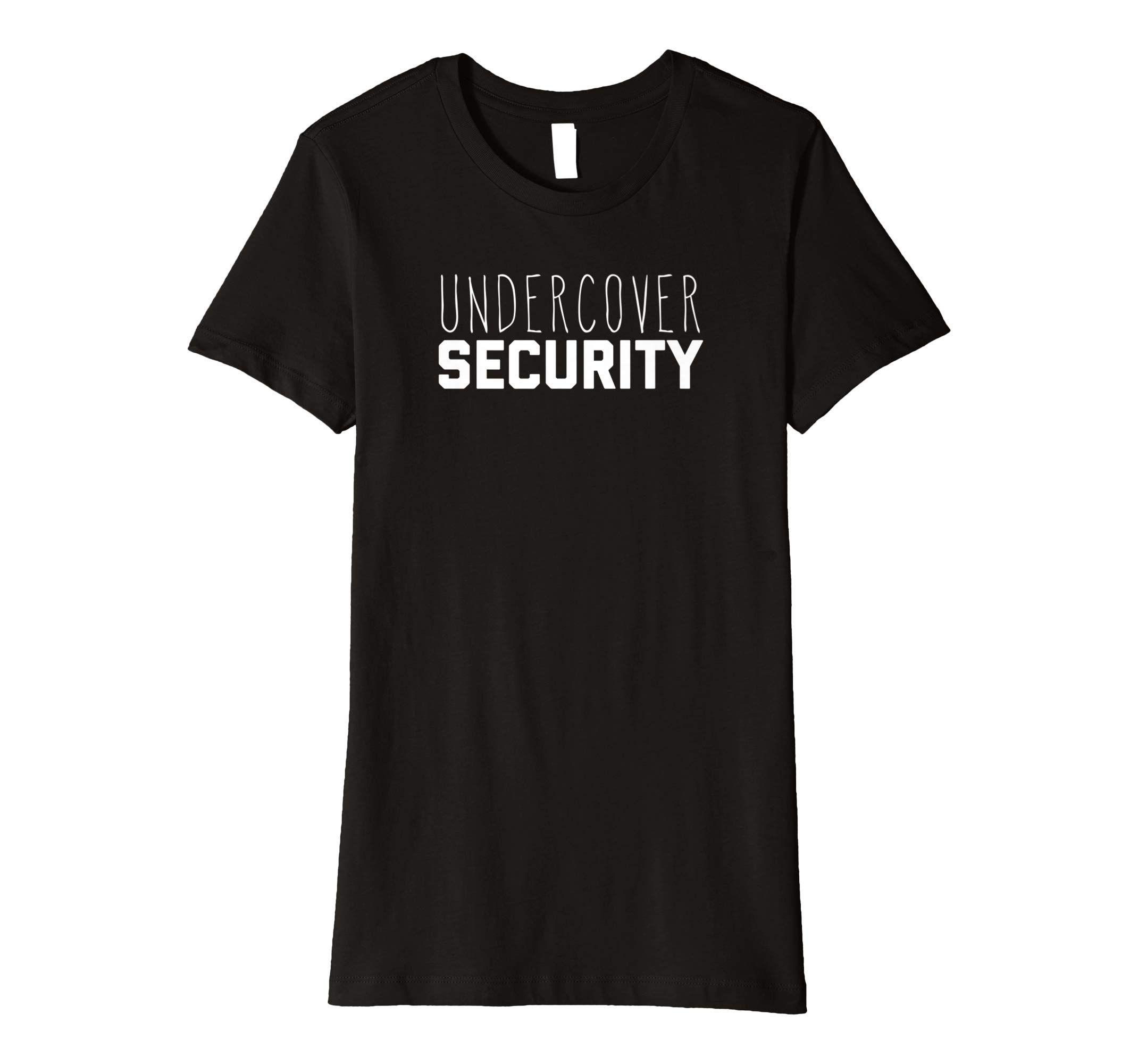 Undercover Security Logo - Undercover Security Shirt: Clothing