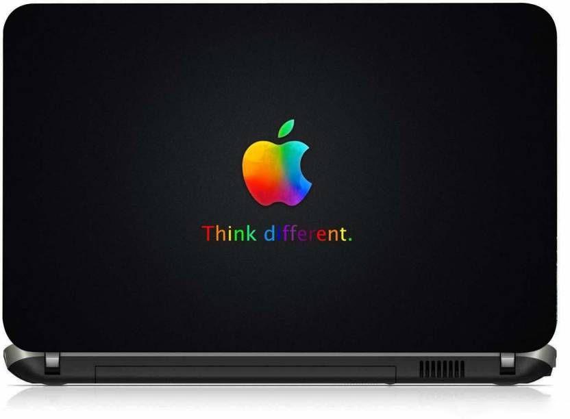 Different Apple Logo - VI Collections APPLE LOGO THINK DIFFERENT pvc Laptop Decal 15.6 ...