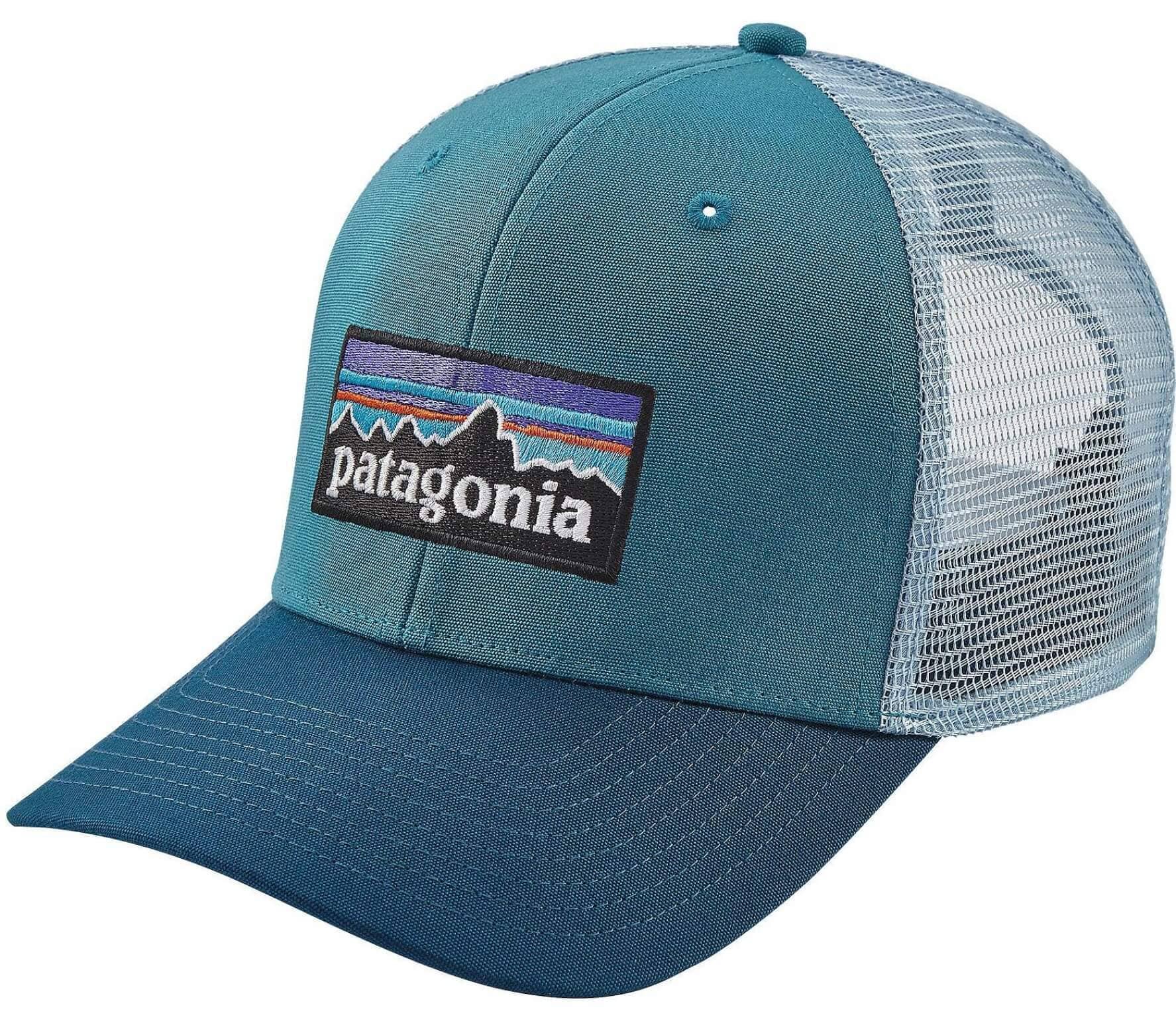 Blue P Sports Logo - Patagonia - P-6 Logo Trucker Unisex cap (blue) - buy it at the ...