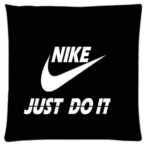 Just Do It Nike Logo - Amazon.com: JUST DO IT Nike Logo ~ Durable Unique Throw Square ...